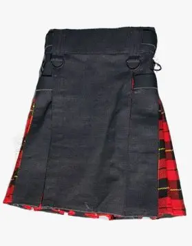 BABY DENIM HYBRID KILT
