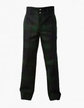 Black Watch Tartan Pant - Front Image