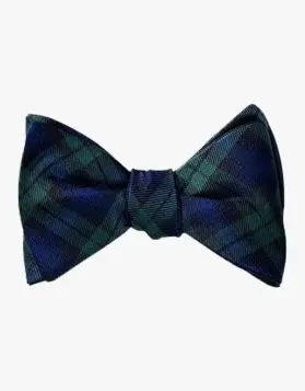 black watch tartan kilt BowTie