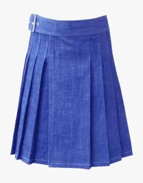 Blue Denim Kilt For Men