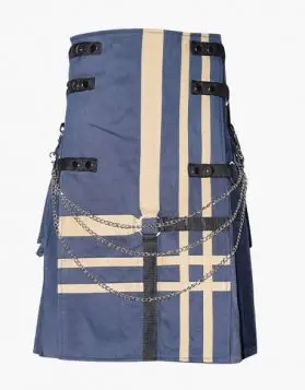Fashion Utility Kilt With Chain