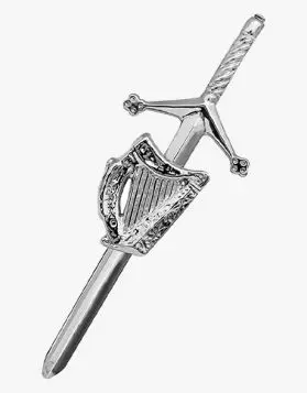IRISH HARP KILT PIN CUSTOM