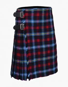 Lord of Glencoe Tartan Kilt - Front Image