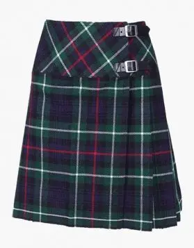 Mackenzie Short Tartan Kilt for Women's-- Front Image