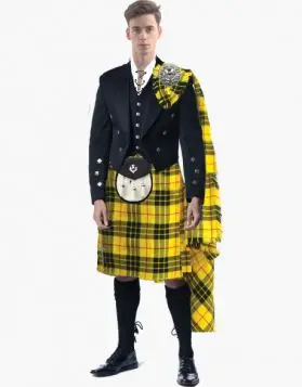 Macleod Of Lewis Prince Charlie Kilt Outfit- Front Image