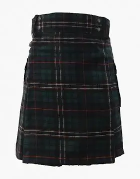 Mens Scottish National Tartan Utility Kilt - Front Image 