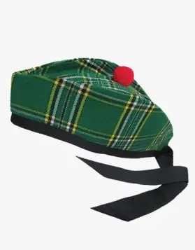 IRISH TARTAN HAT