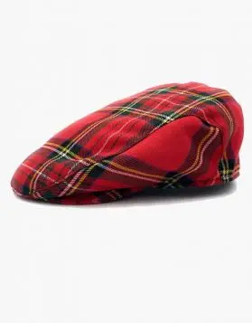 Royal Stewart Men Tartan Kilt Cap