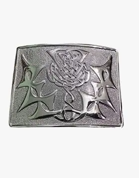 SILVER KILT BUCKLE