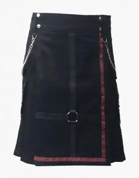 Standard Black Utility Kilt