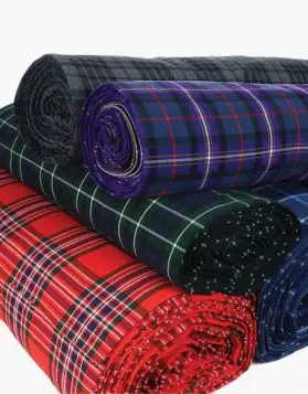 Traditional 16 oz Tartan Fabric