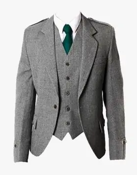 Tweed Argyll Jacket with Vest