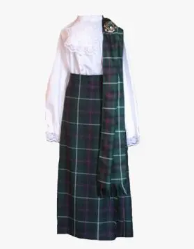 Women Full Length Kilt Outfit UK