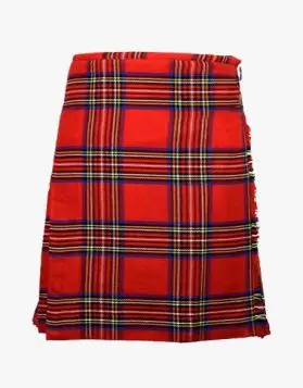 WOMEN ROYAL STEWART TARTAN KILT 