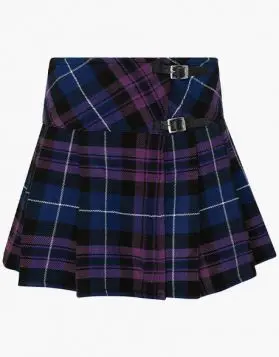 Women's Short Pride of Scotland Tartan Kilt Skirt