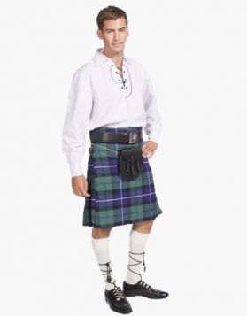 6 Piece Casual Kilt Outfit