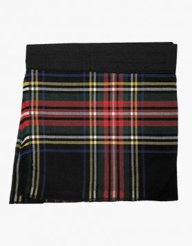 Black Stewart Kids Tartan Kilt