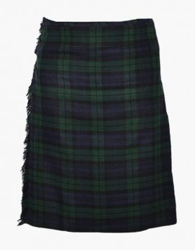  Black Watch Tartan Kilt - Side Image