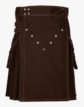 BROWN VICTORY UTILITY KILT