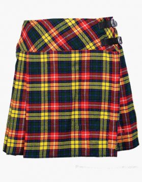 Buchanan Mini Tartan Kilt - Front Image
