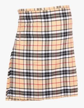 Camel Thompson Tartan Kilt