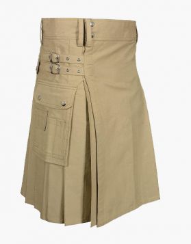 Classic Men Utility Kilt Heavy Cotton