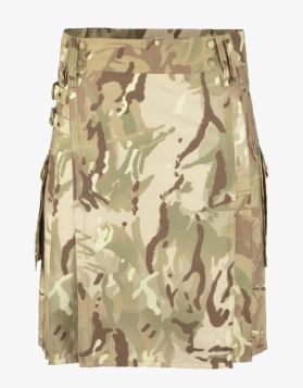 Camouflage Highlander Combat Kilt