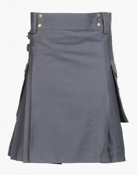 Grey Utility Kilt