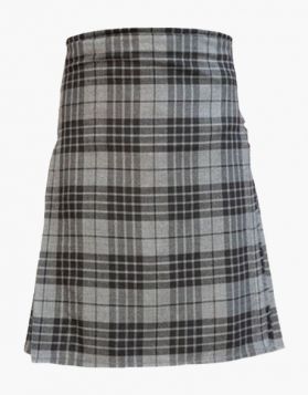 Grey Hamilton Tartan Kilt- Front Image 