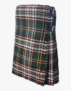 HERITAGE OF IRELAND TARTAN KILT FOR WOMEN