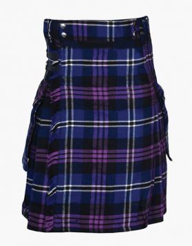Heritage of Scotland Tartan Utility Kilt- Front Image