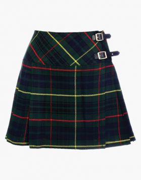 Hunting Stewart Women Tartan Mini Kilt - Front Image