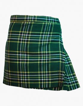 Ladies Irish National Tartan Kilt - Front Image