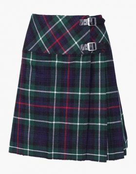 Mackenzie Short Tartan Kilt for Women's-- Front Image