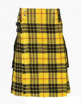 Macleod Of Lewis Tartan Utility Kilt - Front Image