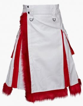 Mens Christmas Hybrid Kilt