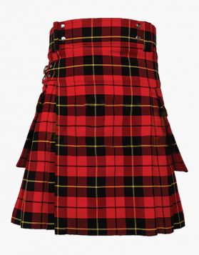 Wallace Tartan Utility Kilt- Front Image 