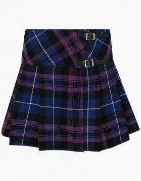 Women's Short Pride of Scotland Tartan Kilt Skirt